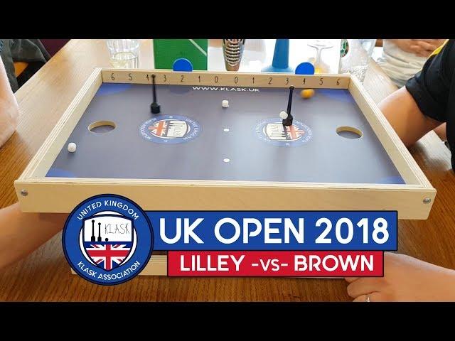 KLASK UK Open 2018 Final | Lilley -vs- Brown