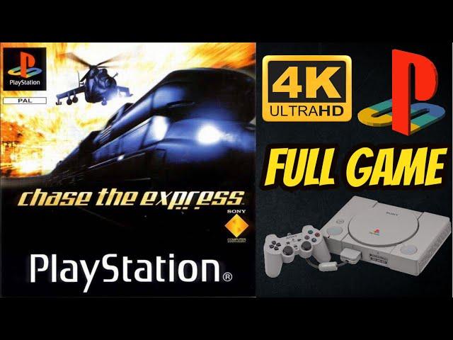 Chase the Express | PS1 | 4K60ᶠᵖˢ UHD | BEST ENDING, SCENARIO A & S | Longplay Full Movie Game