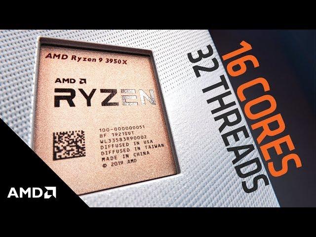 AMD Ryzen™ 9 3950X: The New 16-Core Desktop Performance Leader