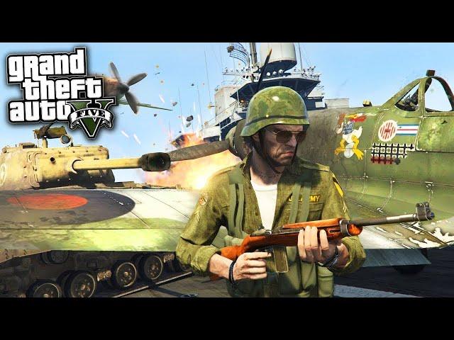 ТРЕТЬЯ МИРОВАЯ ВОЙНА И БИТВА ЗА ГОРОД В ГТА 5 МОДЫ! ОБЗОР МОДОВ GTA 5! ГТА МОД MODS ИГРЫ