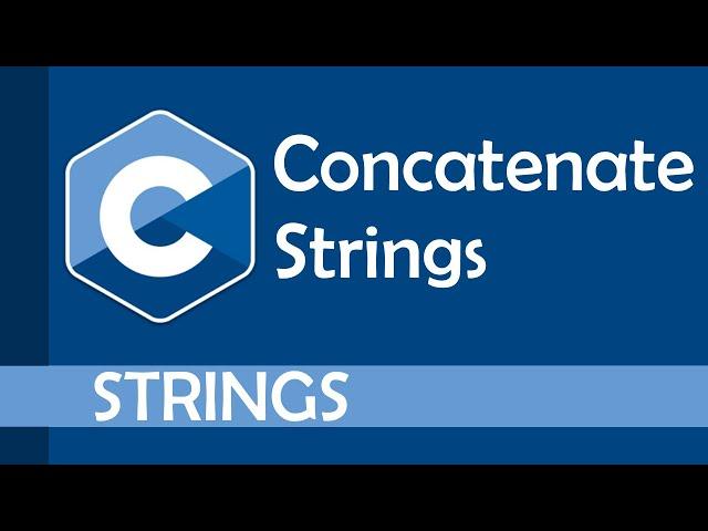 Concatenating strings in C