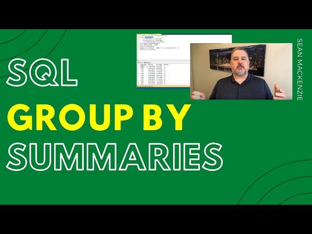 How to Use GROUP BY in SQL to Get Summary Data