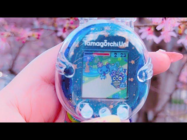 Tamagotchi Uni - Springtime Seasonal Update!  #tamagotchi #tamagotchiuni