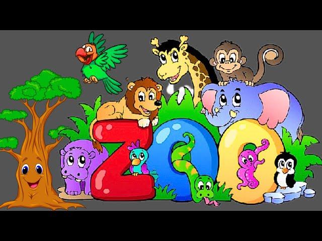 ZOO Animals for Kids | English Speaking Stories For Kids | English educational video