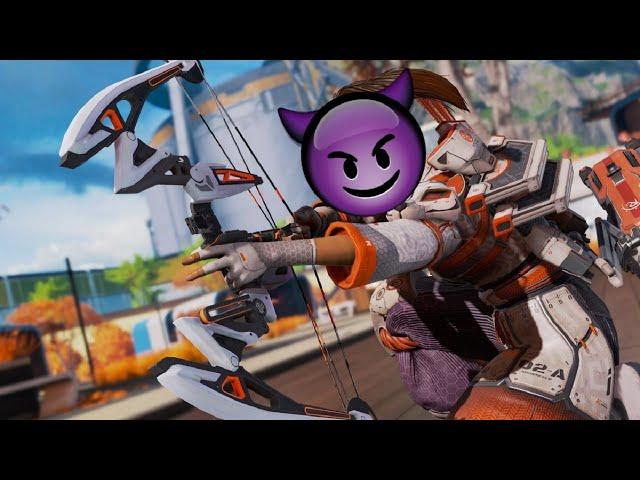 USING THE NEW BOCEK BOW WITH INSANE MOVEMENT (Apex Legends Season 9)