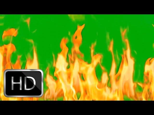 Fire Green Screen HD