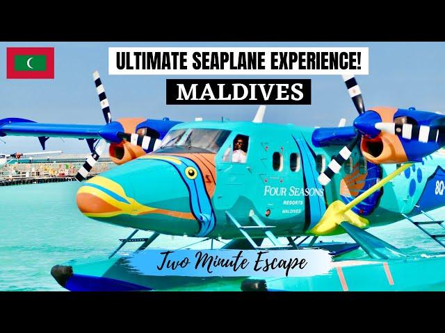 Watch This Before You Travel To Maldives Best Aerial View Ultimate SeaPlane Experience | Vlog