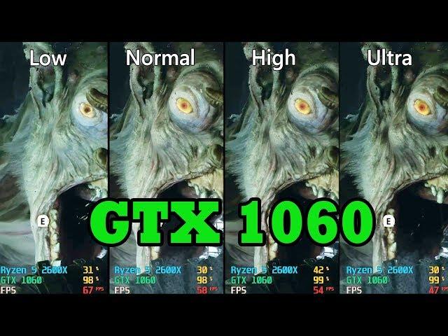 METRO EXODUS | GTX 1060 | Ryzen 5 2600X | Low vs Normal vs High vs Ultra