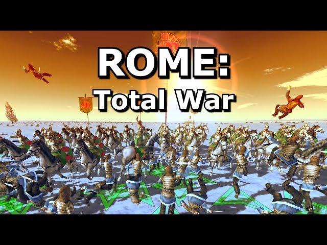 Rome Total War Is A Perfectly Balanced Game With No Exploits