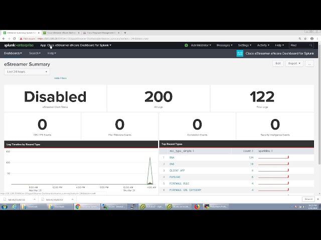 Configuring the Cisco eStreamer eNcore Add on for Splunk and Firepower