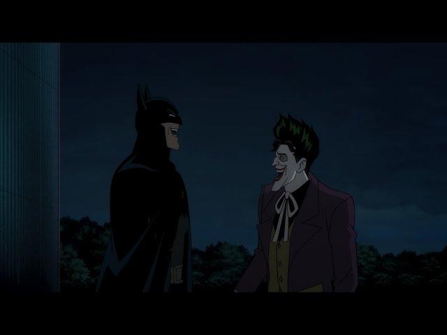 The Joker Makes Batman Laugh - Batman: The Killing Joke