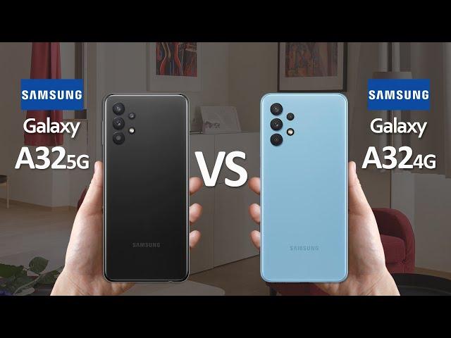 Samsung A32 5G Vs Samsung A32 4G