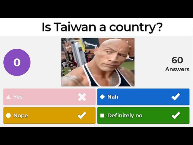 Social credit Quiz On Kahoot be like...