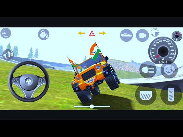 Dollar Song Modified Mahindra Golden Thar ||Indian Car Simulator 3D|| Play For Android Phone Part-0