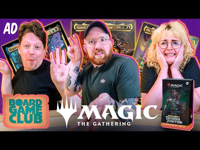 Let's Play MAGIC: THE GATHERING COMMANDER | Board Game Club