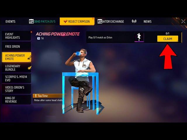 CLAIM  FREE EMOTE ️ IN 3 SERVERS  FREE FIRE