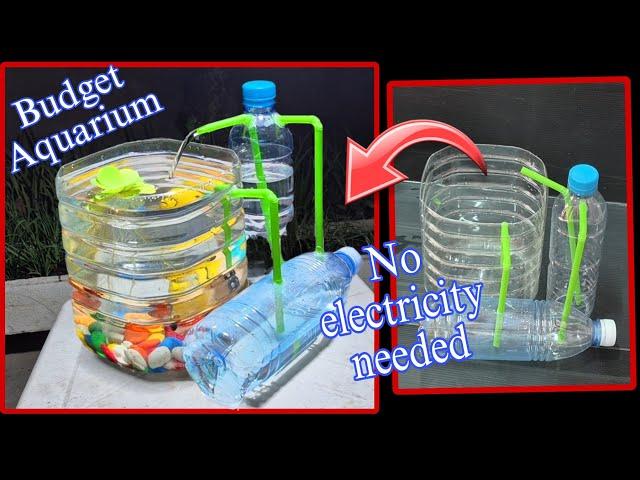 DIY Free Energy Fish Tank No Electricity Needed! - Buget aquarium