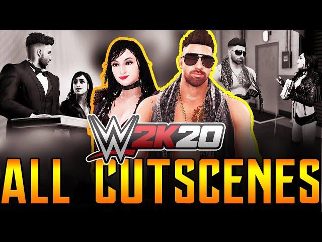 WWE 2K20 - ALL CUT SCENES - MyCareer Mode