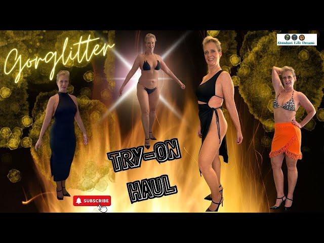 Gorglitter 2 Bikini and Multiple Sexy Little Black Dress 10 item Tryon w Pantyhose Heels Coupon Code