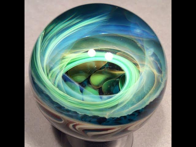 Art Glass Marble 052417e by Bill Grout