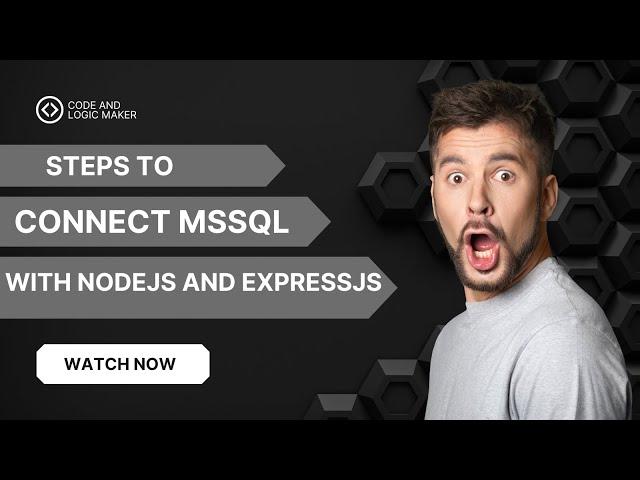 Connect SQL Server to Your Node.js App with Express (Easy Tutorial!)