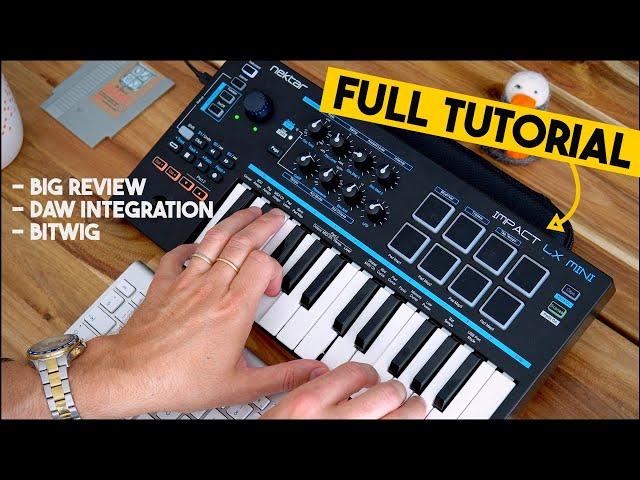 Impact LX Mini Review // Affordable Midi Keyboard // Full Tutorial