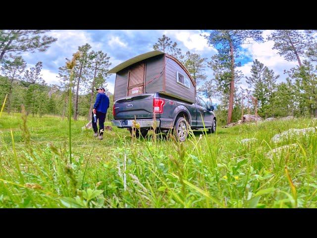 Exploring Custer State Park in my DIY Truck Camper (ep. 7)