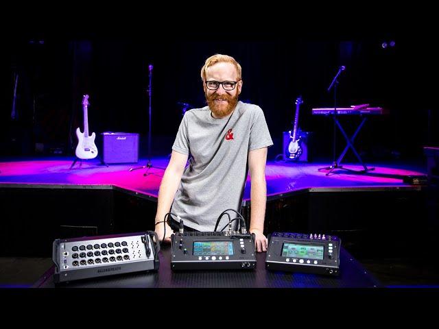 Allen & Heath CQ Series Mixers (CQ-12T, CQ-18T, CQ-20B) | Demo and Feature Overview