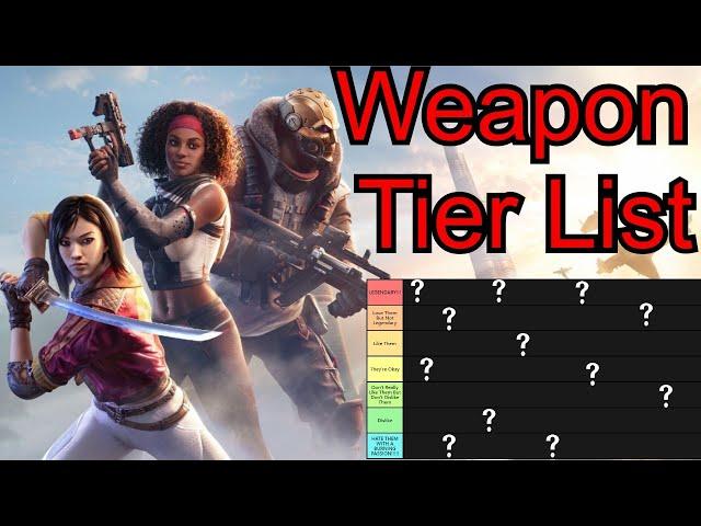 Weapon Tier List Rogue Company Best weapons in Rogue Company Which Weapons are good In Rogue Company