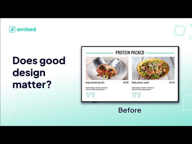 Does Good Digital Signage Content Design Matter? Burrito Loco Example