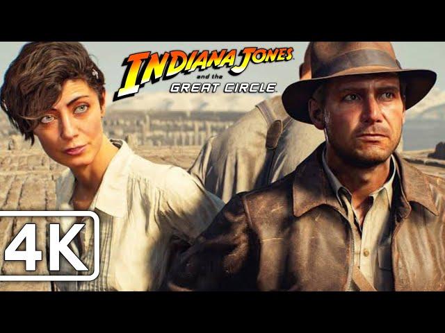 Indiana Jones And The Great Circle Full Movie (2024) 4K ULTRA HD Action All Cutscenes Cinematic