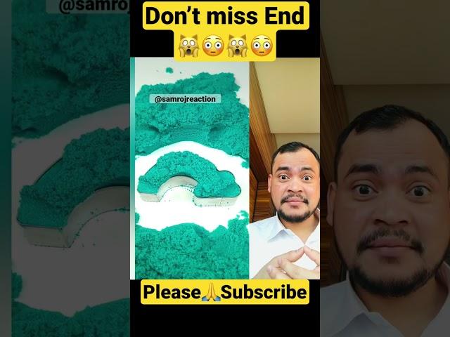 Kinetic Sand  #kineticsand #shorts #tiktok #short @Innu Reaction Tv #asmr