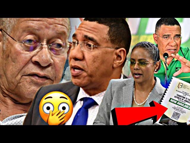 OMG! Bruce Golding EXPOSE Andrew & Malahoo Big D!rty SecretWe Don’t Want No C0rrupt Constitution