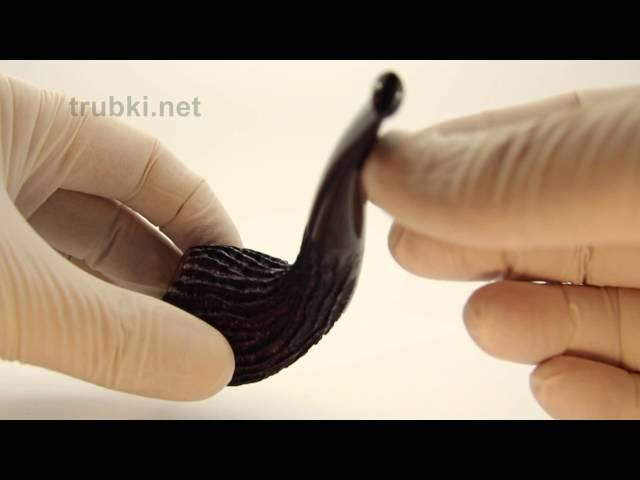 Alex Brishuta Rustic briar smoking tobacco pipe. Бришута 14284