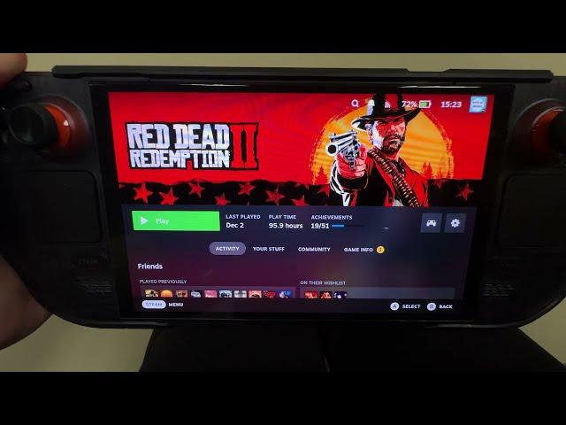 We're Back in Red Dead Redemption 2 on the Steam Deck OLED in 2024 | How does it hold up in HDR?