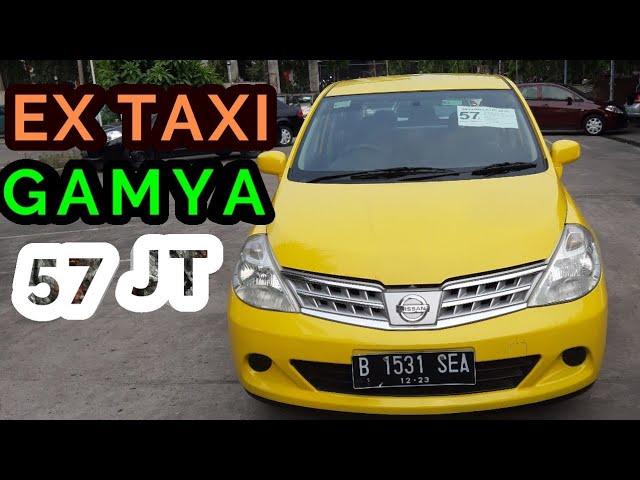 BEKAS TAKSI MURAH NISSAN LATIO 2010 EX TAXI GAMYA HARGA 57 JT