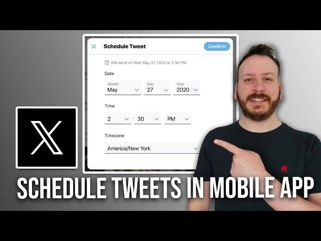 How To Schedule Tweets On Twitter Mobile App