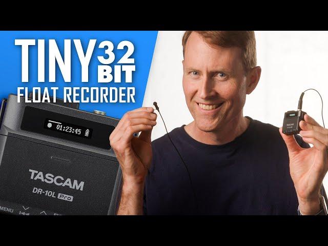 TASCAM DR-10L PRO Review - 32-bit float Audio Recorder for Video