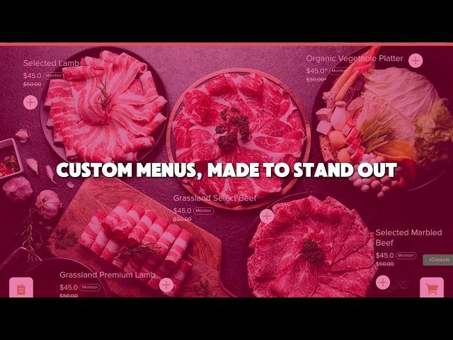 Best Digital Menu in US | Chowbus POS Tablet Pro