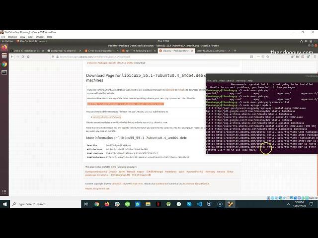 Installing Odoo 13 on Ubuntu 18