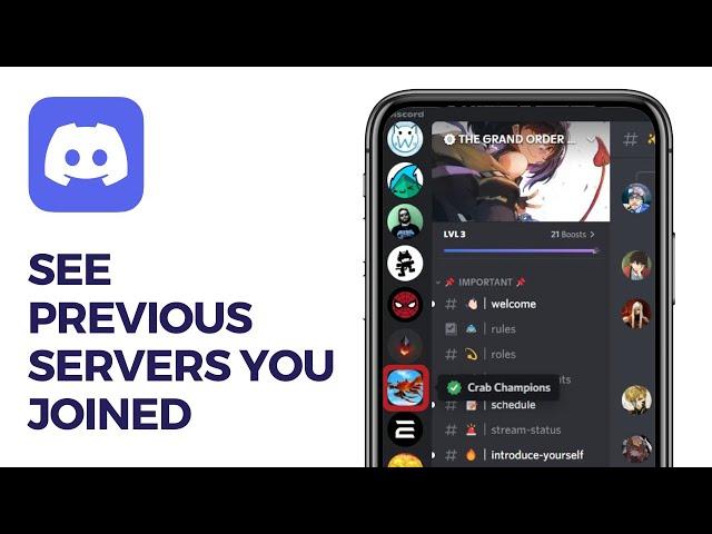 How To See Previous Discord Servers You Joined 2024