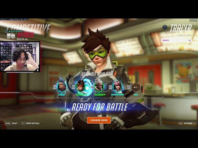 18K DMG! Sugarfree INSANE Tracer Season 10 Top 500 Gameplay Overwatch 2