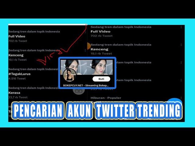 Cara mencari akun twitter selalu update video ditwitter (rekomendasi for you)