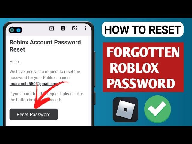 How to Reset Forgotten Roblox Password 2025 | Reset your password on roblox if you forgot it