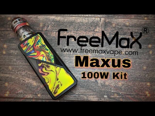 Freemax Maxus 100w Kit presentation