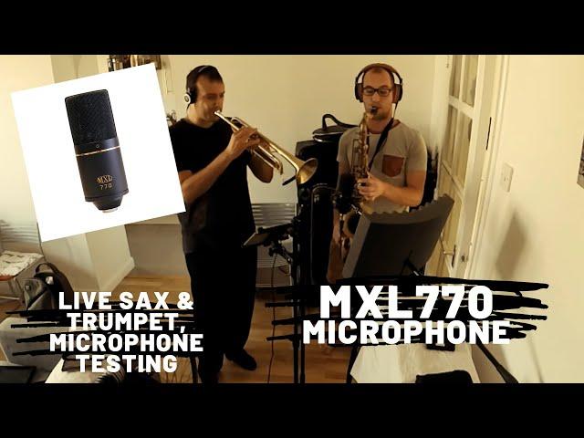 Testing out some new home studio gear (with Alex Bezzina) (MXL770)