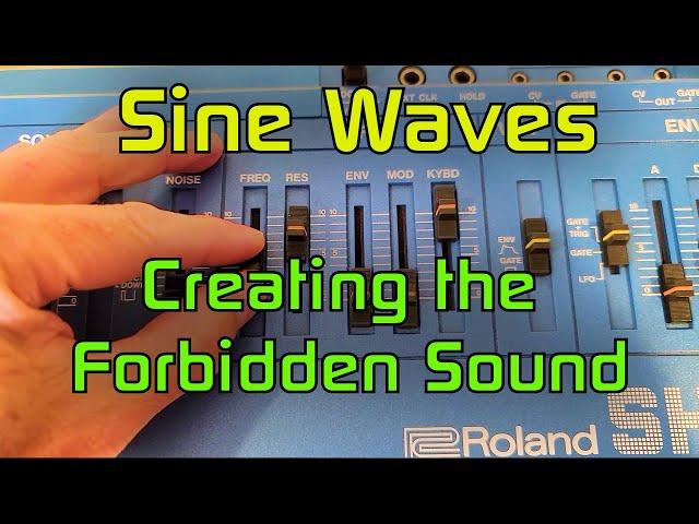 The Forbidden Sound: Using Your Filter as a Sine Wave Oscillator