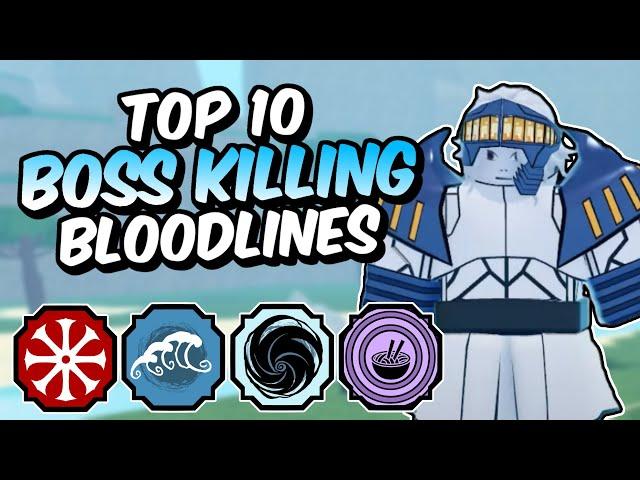 Top 10 BEST PVE Shindo Life Bloodlines!