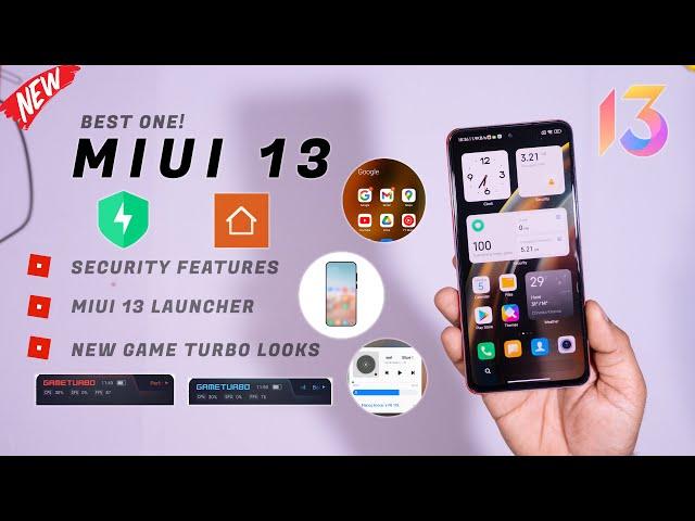 MIUI 13 New System App Update : New game turbo, Security, MIUI 13 launcher Effect and more  