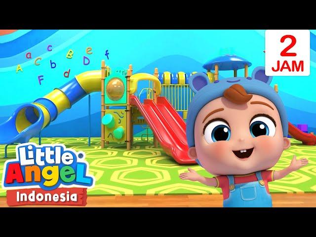 Bermain di Taman Bermain | Little Angel Bahasa Indonesia | Kartun dan Lagu Anak